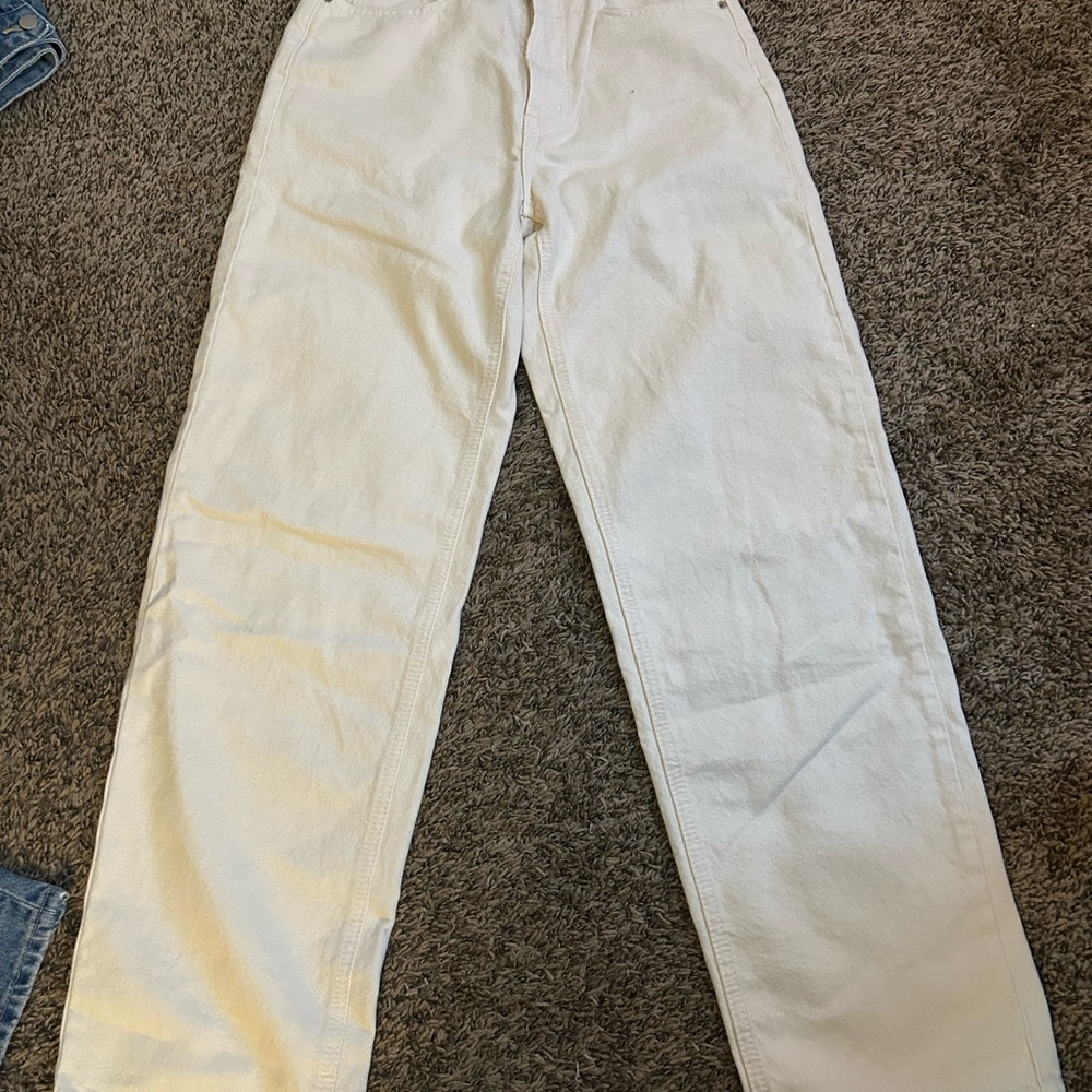 Urban Outfitters Women's High Rise White Jeans